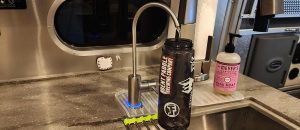 Airstream Water Purification - Acuva -Arrowmax installation